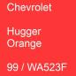 Preview: Chevrolet, Hugger Orange, 99 / WA523F.